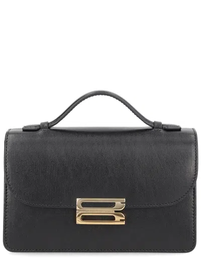 Victoria Beckham Dorian Bag Small In Leather In Black