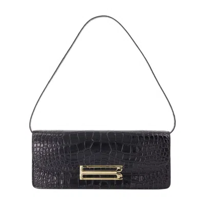 Victoria Beckham Dorian East Clutch  Black