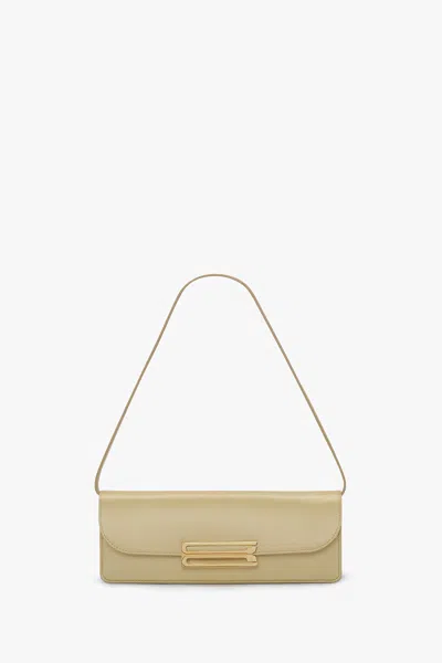 Victoria Beckham Dorian East-west Clutch In Neutral