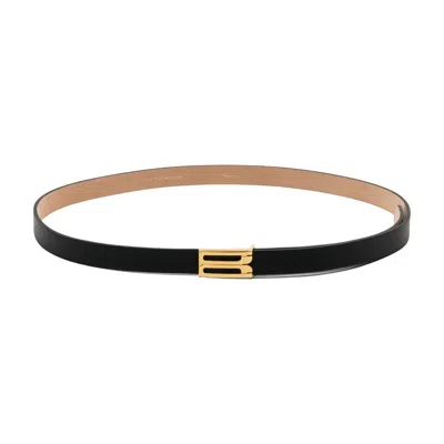 Victoria Beckham Dorian Frame Belt In Black