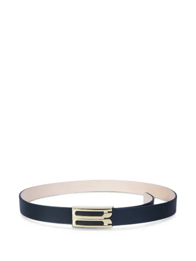 Victoria Beckham Dorian Frame Belt In Blue