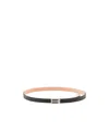 Victoria Beckham Dorian Frame Belt Micro In Orange