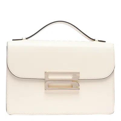 Victoria Beckham Dorian Handbag In White