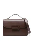 Victoria Beckham Rectangular Calfskin Shoulder Bag With Modern Clasp