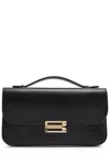 Victoria Beckham Dorian Pochette Top-handle Bag In Smooth Leather In Black