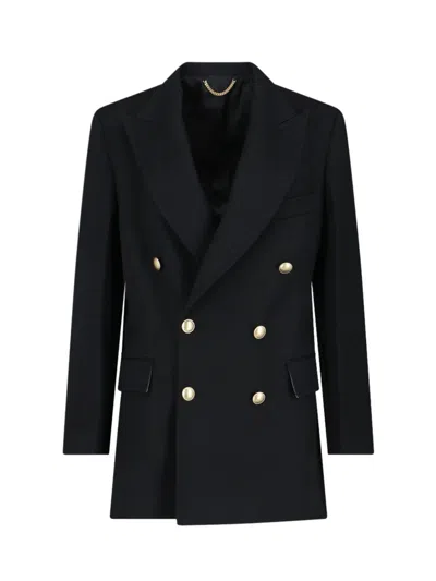 Victoria Beckham Double-breasted Blazer - Black