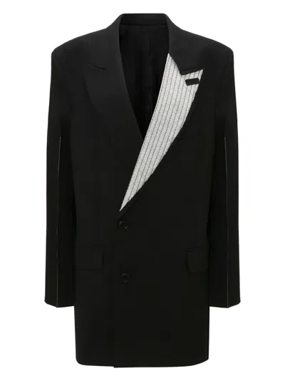 VICTORIA BECKHAM DOUBLE-BREASTED TAILORED MINIDRESS