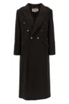Victoria Beckham Double Faced Over Coat In Brown