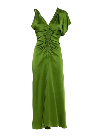 VICTORIA BECKHAM DRAPE DRESS