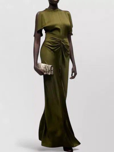 Victoria Beckham Draped Maxi Dress