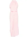 VICTORIA BECKHAM DRAPED MAXI DRESS