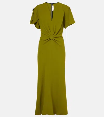 Victoria Beckham Midikleid In Grün