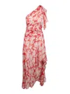 VICTORIA BECKHAM VESTIDO MIDI - MULTICOLOR