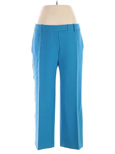 Pre-owned Victoria Beckham Dress Pants In Blue