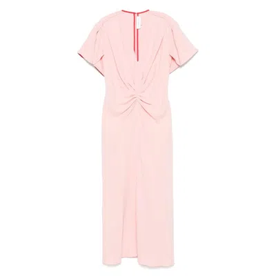 Victoria Beckham Dresses In Pink