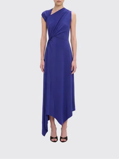 Victoria Beckham Dress Woman Victoria  In Blue