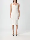 Victoria Beckham Dress Victoria  Woman Color Ivory In White