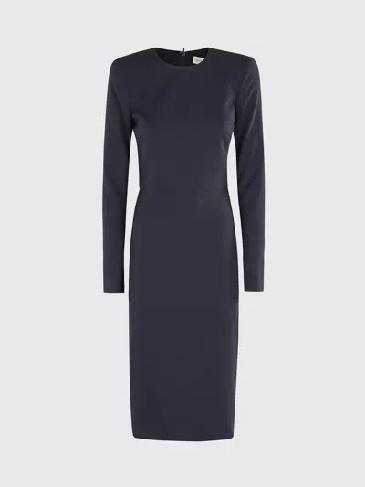 Victoria Beckham Dress Victoria  Woman Color Navy In Blue