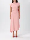 Victoria Beckham Sleeveless Evening Dress In Pink