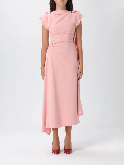 Victoria Beckham Dress Victoria  Woman Color Pink
