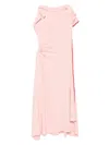Victoria Beckham Sleeveless Evening Dress In Pink