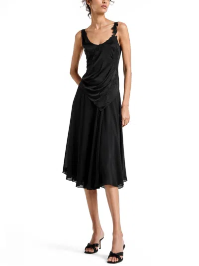 Victoria Beckham Elegant Mini Dress In Black