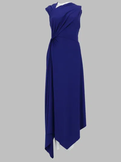 Victoria Beckham Elegant Mini Dress For Women In Blue