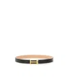 Victoria Beckham Belt With Logo In Nude