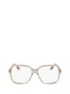 Victoria Beckham Brille Mit Eckigem Gestell In Neutral