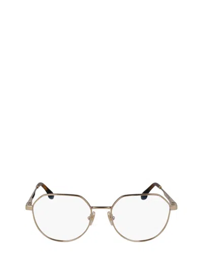 Victoria Beckham Eyeglasses In Gold