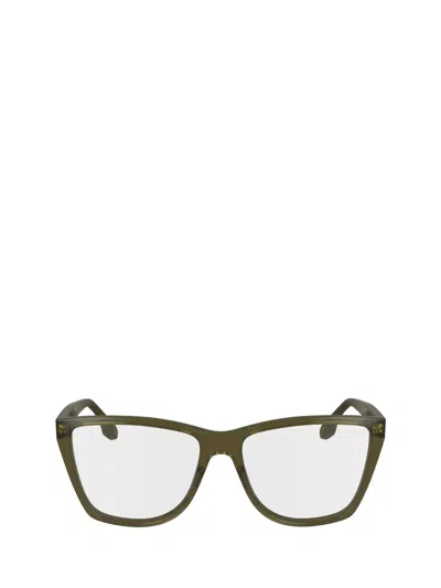 Victoria Beckham Eyeglasses In Green