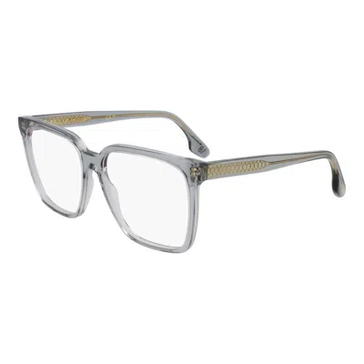 Victoria Beckham Ladies Grey Rectangular Eyeglass Frames Vb26695515037 In Multi
