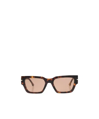 Victoria Beckham Eyewear Butterfly Frame Sunglasses In Brown