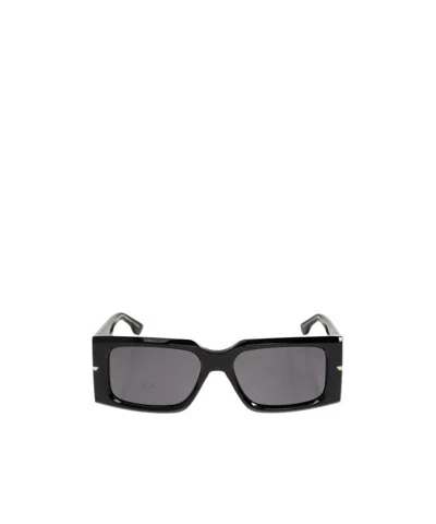 Victoria Beckham Eyewear Rectangular Frame Sunglasses In Black
