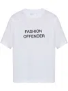 Victoria Beckham Smiling On The Inside Cotton T-shirt In White