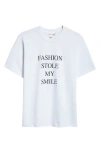 Victoria Beckham White T-shirt With Slogan Lettering On The Front