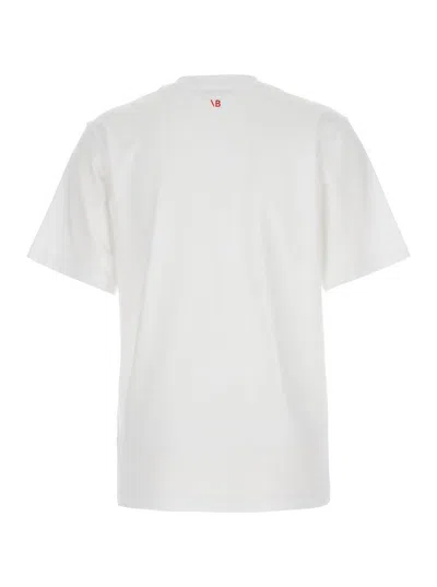 Victoria Beckham Fashion Stole My Smile T-shirt In White
