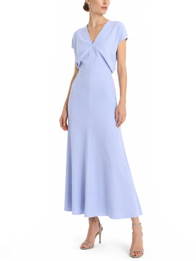 Victoria Beckham Fitted Midi Suit Dress - Edith In Blue