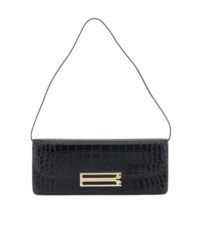 Victoria Beckham Dorian East-west Shoulder Bag In Blue