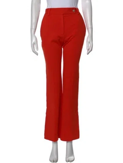 Pre-owned Victoria Beckham Flared Pants W/ Tags In Orange