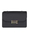 Victoria Beckham Black Mini Dorian Shoulder Bag In Black