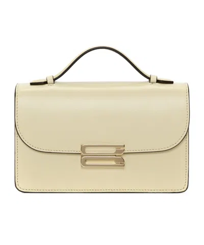 Victoria Beckham Flip Shoulder Bag In Nude