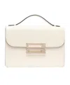 Victoria Beckham Flip Shoulder Bag In White