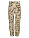 Victoria Beckham Womens Parakeet Blush Floral-print Silk-crepe Pyjama Trousers In Multi