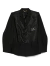 Victoria Beckham Logo-tag Blazer