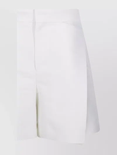 Victoria Beckham Fold Detail Straight Leg Culotte