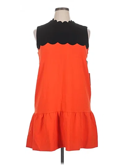 Pre-owned Victoria Beckham For Target Casual Dress In Orange