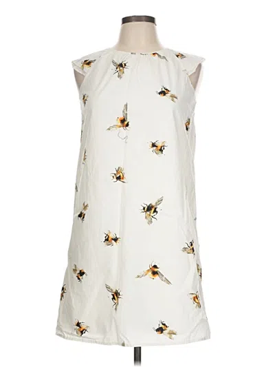 Pre-owned Victoria Beckham For Target Casual Dress In White