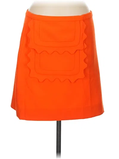 Pre-owned Victoria Beckham For Target Casual Skirt In Orange