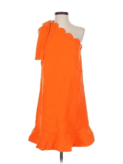 Pre-owned Victoria Beckham For Target Cocktail Dress In Orange